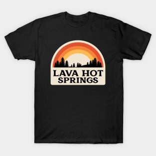 Lava Hot Springs Retro T-Shirt